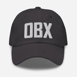 OBX Airport Code Embroidered Dad Hat OBX Outer Banks North Carolina