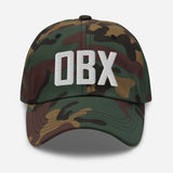 OBX Airport Code Embroidered Dad Hat OBX Outer Banks North Carolina