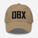 OBX Airport Code Embroidered Dad Hat OBX Outer Banks North Carolina