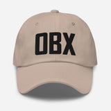OBX Airport Code Embroidered Dad Hat OBX Outer Banks North Carolina