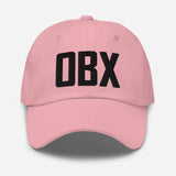 OBX Airport Code Embroidered Dad Hat OBX Outer Banks North Carolina