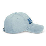 Ask Me About Real Estate Embroidered Denim Hat | Royal Thread