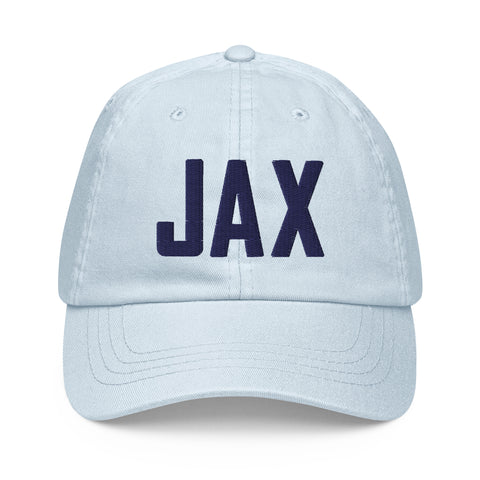 JAX Airport Code Pastel Embroidered Dad Hat Jacksonville Florida