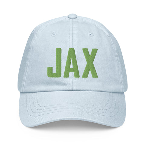 JAX Airport Code Pastel Embroidered Dad Hat Jacksonville Florida