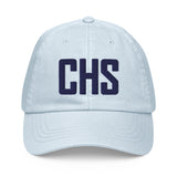 CHS Airport Code Pastel Embroidered Dad Hat South Carolina Charleston SC