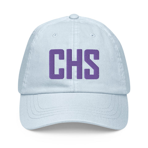 CHS Airport Code Pastel Embroidered Dad Hat South Carolina Charleston SC