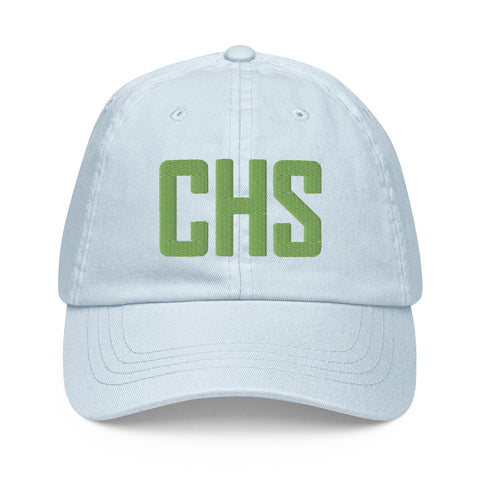 CHS Airport Code Pastel Embroidered Dad Hat South Carolina Charleston SC