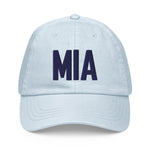 MIA Airport Code Pastel  Embroidered Dad Hat Miami Florida