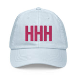 HHH Airport Code Embroidered Dad Pastel Hat Hilton Head Island South Carolina