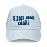 Hilton Head Island South Carolina Pastel Embroidered Dad Hat