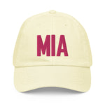 MIA Airport Code Pastel  Embroidered Dad Hat Miami Florida