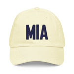 MIA Airport Code Pastel  Embroidered Dad Hat Miami Florida