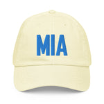 MIA Airport Code Pastel  Embroidered Dad Hat Miami Florida