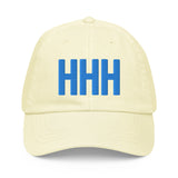 HHH Airport Code Embroidered Dad Pastel Hat Hilton Head Island South Carolina