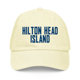 Hilton Head Island South Carolina Pastel Embroidered Dad Hat