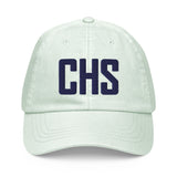 CHS Airport Code Pastel Embroidered Dad Hat South Carolina Charleston SC