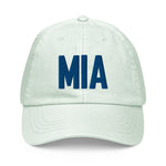 MIA Airport Code Pastel  Embroidered Dad Hat Miami Florida