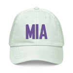 MIA Airport Code Pastel  Embroidered Dad Hat Miami Florida