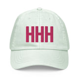 HHH Airport Code Embroidered Dad Pastel Hat Hilton Head Island South Carolina