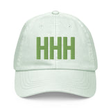 HHH Airport Code Embroidered Dad Pastel Hat Hilton Head Island South Carolina