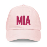 MIA Airport Code Pastel  Embroidered Dad Hat Miami Florida