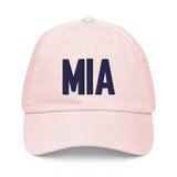 MIA Airport Code Pastel  Embroidered Dad Hat Miami Florida