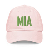 MIA Airport Code Pastel  Embroidered Dad Hat Miami Florida