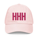 HHH Airport Code Embroidered Dad Pastel Hat Hilton Head Island South Carolina