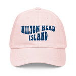 Hilton Head Island South Carolina Pastel Embroidered Dad Hat