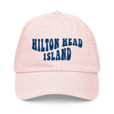 Hilton Head Island South Carolina Pastel Embroidered Dad Hat