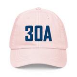 30A Rosemary Beach Florida Pastel Embroidered Dad Hat