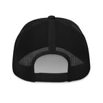 Ask Me About Real Estate Embroidered Trucker Hat | Black Thread