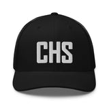 CHS Airport Code Embroidered Trucker Hat South Carolina Charleston SC Snapback