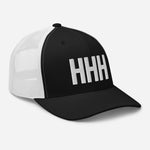 HHH Airport Code Embroidered Trucker Hat Hilton Head Island South Carolina Mesh Snapback Golf Hat