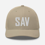 SAV Airport Code Embroidered Trucker Hat