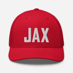 JAX Airport Code Embroidered Trucker Hat