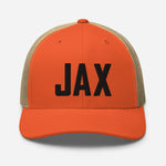 JAX Airport Code Embroidered Trucker Hat Jacksonville Florida Real Estate Housewarming Aviation Flight Attendant Pilot