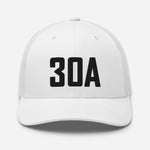 30A Rosemary Beach Florida Embroidered Trucker Hat Snapback