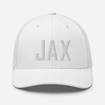 JAX Airport Code Embroidered Trucker Hat Jacksonville Florida Real Estate Housewarming Aviation Flight Attendant Pilot