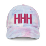 HHH Airport Code Embroidered Dad Pastel Tie Dye Hat Hilton Head Island South Carolina