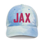 JAX Airport Code Pastel Tie Dye Embroidered Dad Hat Jacksonville Florida