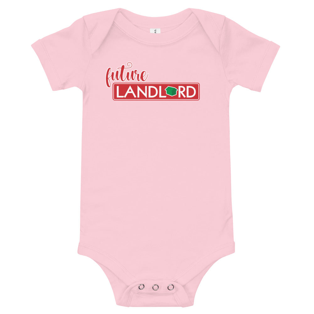 FUTURE LANDLORD Residential Real Estate Baby One Piece Bodysuit 