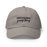 PYT Professional Young Thing Embroidered Champion Dad Hat - CRE PYT