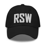 RSW Airport Code Embroidered Dad Hat Fort Myers Florida