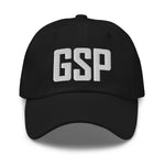 GSP Airport Code Embroidered Dad Hat Greenville Spartanburg Greer South Carolina