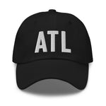 ATL Airport Code Embroidered Dad Hat Atlanta Georgia