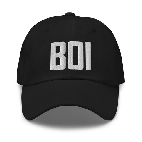 BOI Airport Code Embroidered Dad Hat Boise Idaho