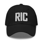 RIC Airport Code Hat Embroidered Hat Richmond Virginia Dad Hat Travel Gift Baseball Cap Airbnb Host Gift City Hats - CRE PYT