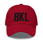 BKL Airport Code Embroidered Dad Hat Cleveland Ohio Lake Erie