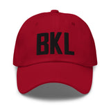 BKL Airport Code Embroidered Dad Hat Cleveland Ohio Lake Erie